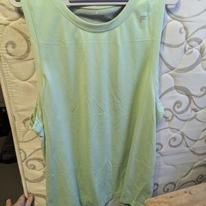 Men's Light Green Tank Top